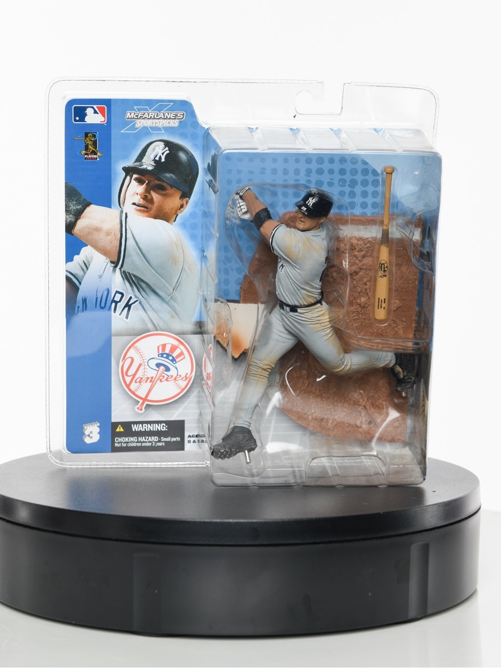 New York Yankees McFarlane Jason Giambi MLB Baseball Figure - Gray/Blue